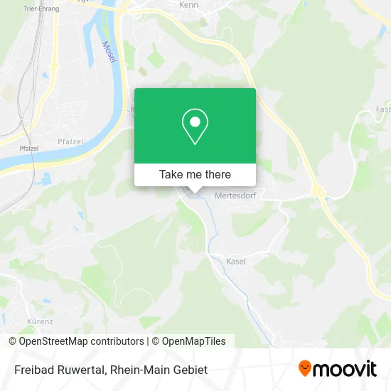 Карта Freibad Ruwertal