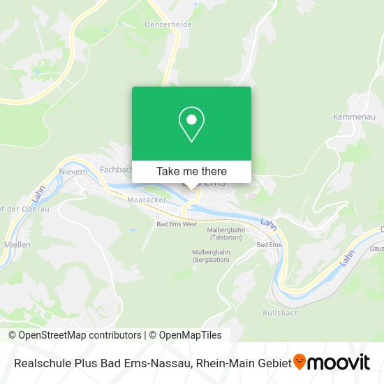 Карта Realschule Plus Bad Ems-Nassau
