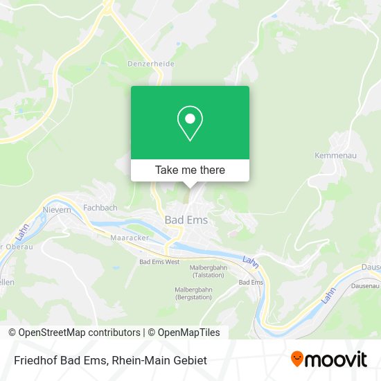Карта Friedhof Bad Ems