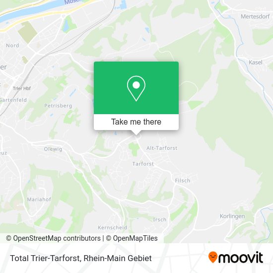 Карта Total Trier-Tarforst