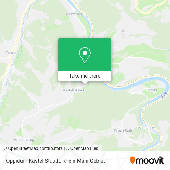 Карта Oppidum Kastel-Staadt