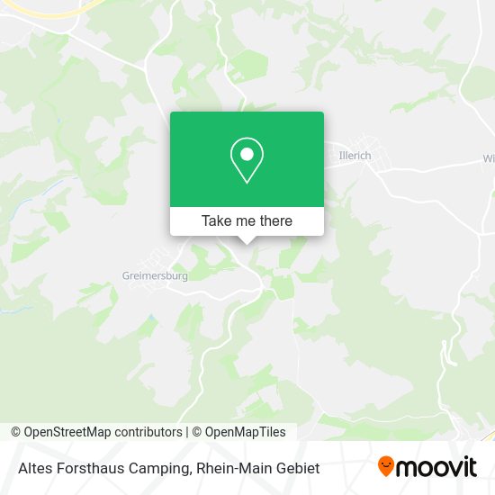 Карта Altes Forsthaus Camping