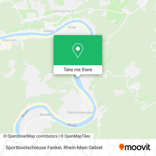 Карта Sportbootschleuse Fankel