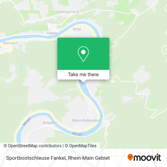 Карта Sportbootschleuse Fankel