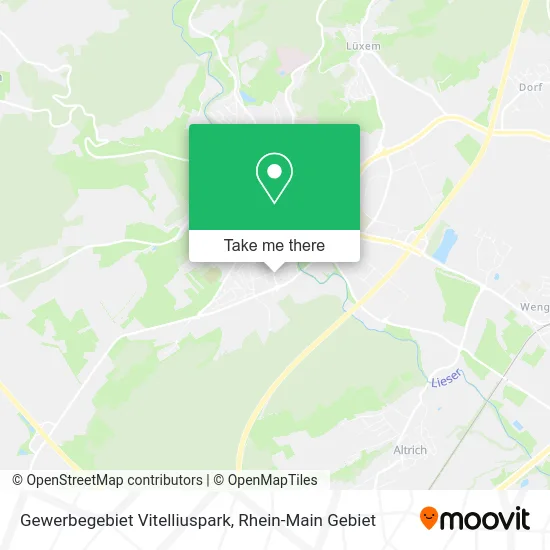 Карта Gewerbegebiet Vitelliuspark