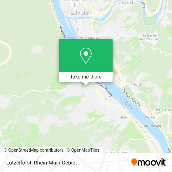 Карта Lützelforst