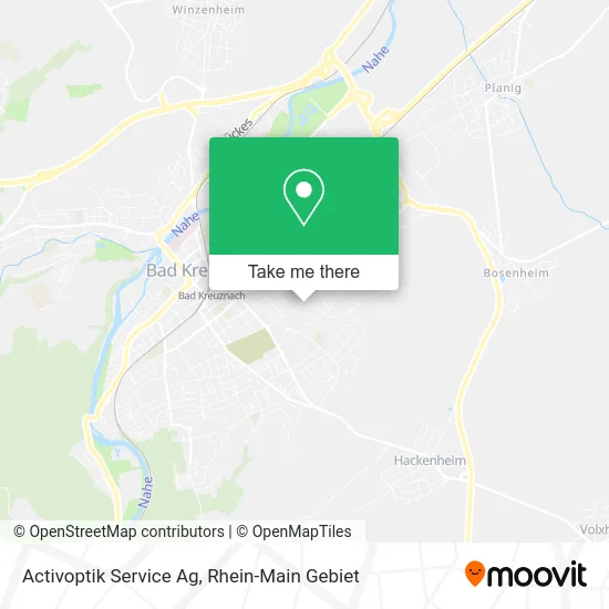 Карта Activoptik Service Ag