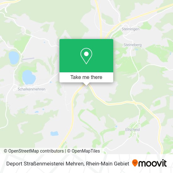Карта Deport Straßenmeisterei Mehren