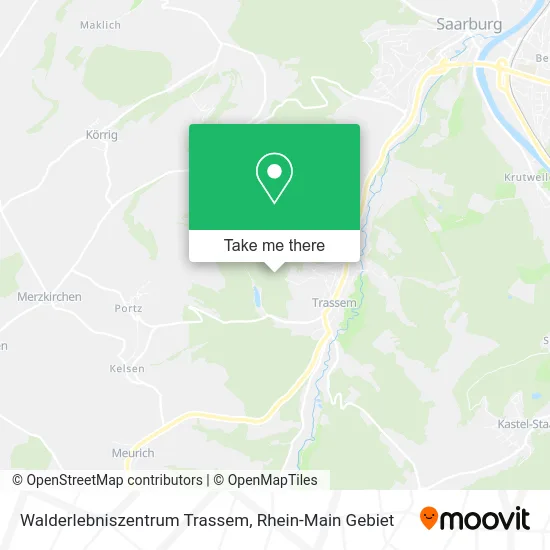 Карта Walderlebniszentrum Trassem