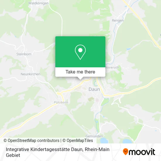 Карта Integrative Kindertagesstätte Daun
