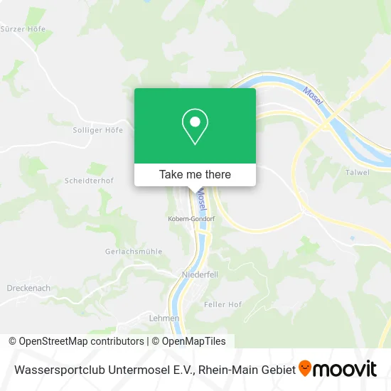 Карта Wassersportclub Untermosel E.V.