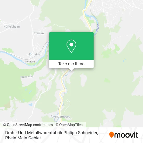 Карта Draht- Und Metallwarenfabrik Philipp Schneider