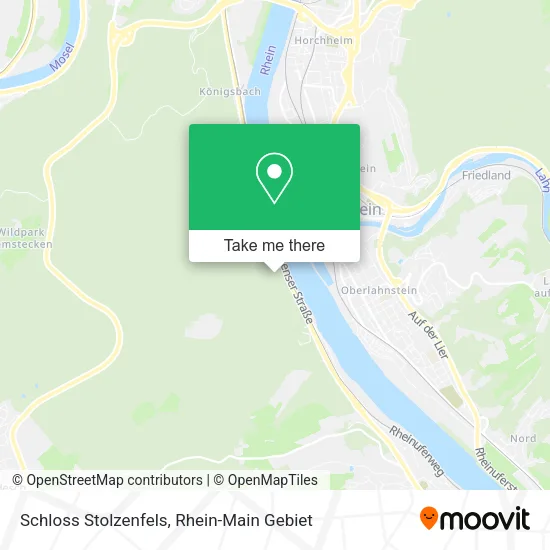 Карта Schloss Stolzenfels