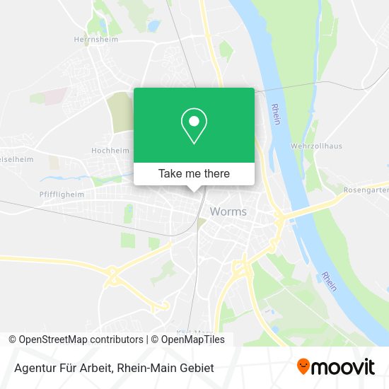 Карта Agentur Für Arbeit