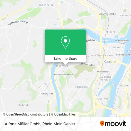 Карта Alfons Müller Gmbh