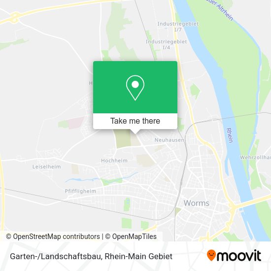Карта Garten-/Landschaftsbau