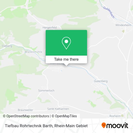 Карта Tiefbau Rohrtechnik Barth
