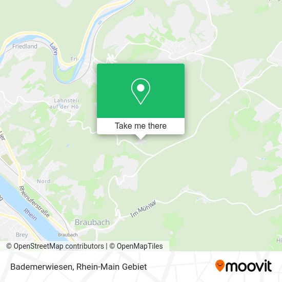 Карта Bademerwiesen