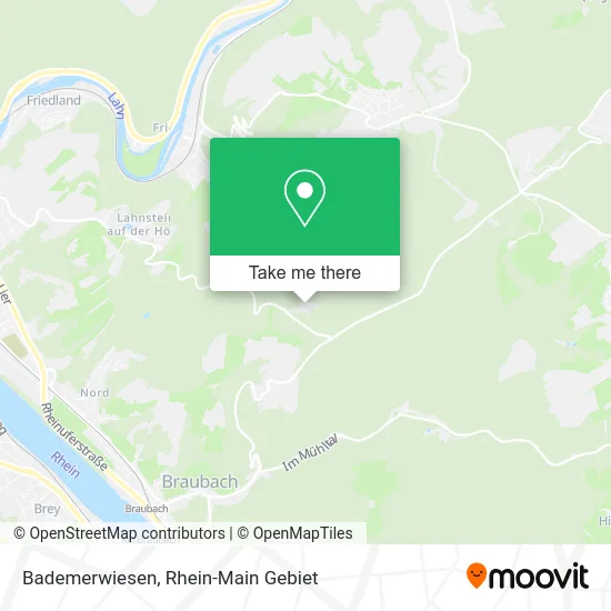 Карта Bademerwiesen