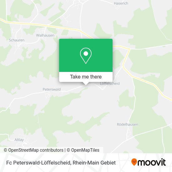 Карта Fc Peterswald-Löffelscheid