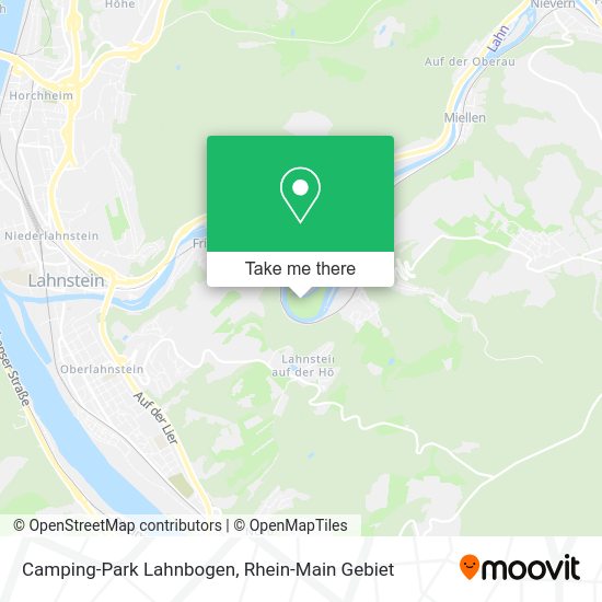 Карта Camping-Park Lahnbogen