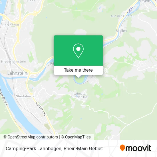 Карта Camping-Park Lahnbogen