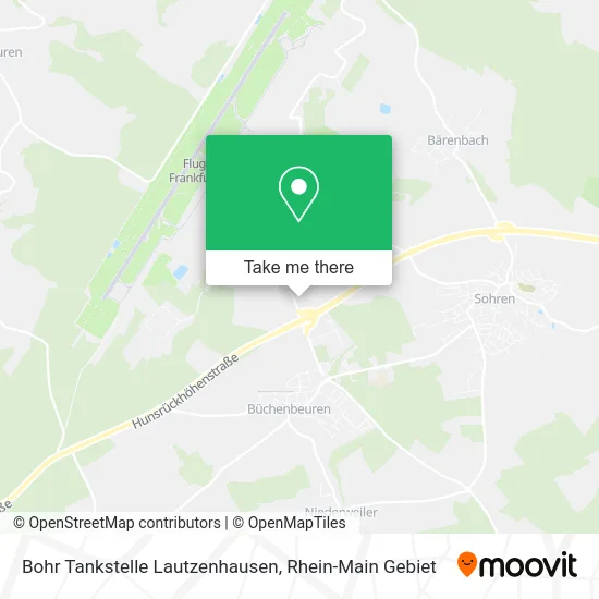Карта Bohr Tankstelle Lautzenhausen