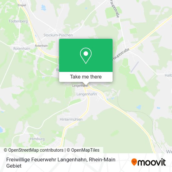 Карта Freiwillige Feuerwehr Langenhahn