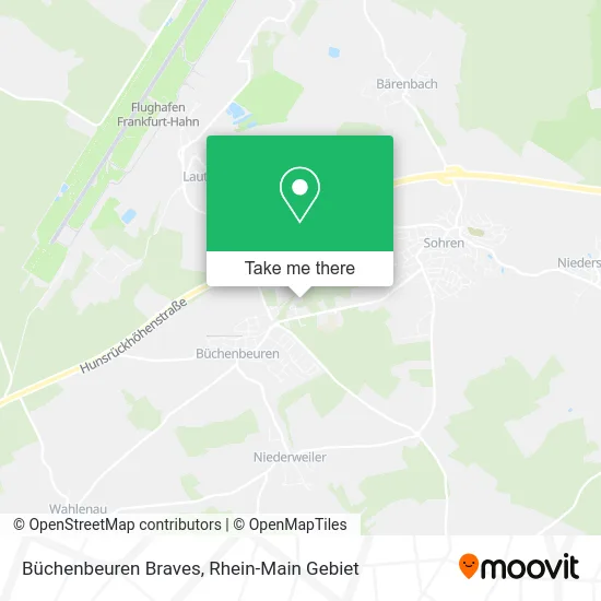 Карта Büchenbeuren Braves