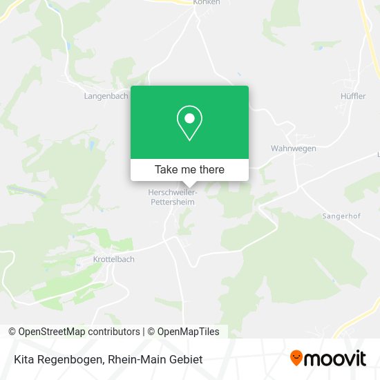 Карта Kita Regenbogen