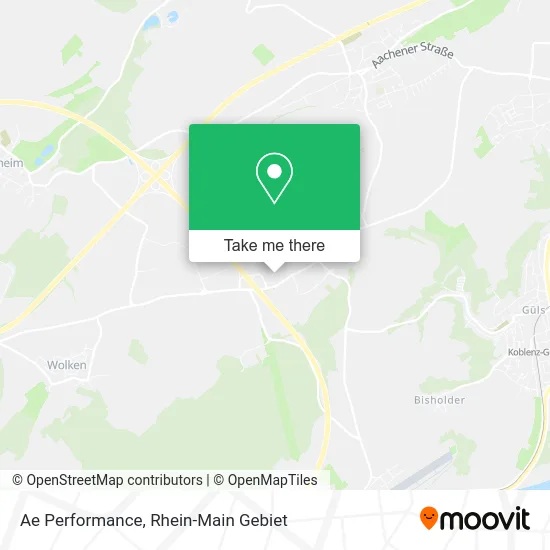 Ae Performance map