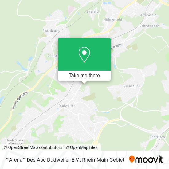 Карта ""Arena"" Des Asc Dudweiler E.V.
