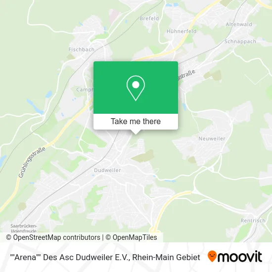 Карта ""Arena"" Des Asc Dudweiler E.V.