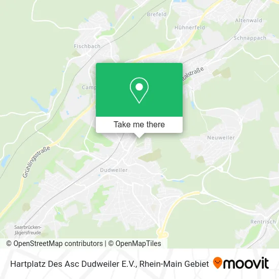 Hartplatz Des Asc Dudweiler E.V. map