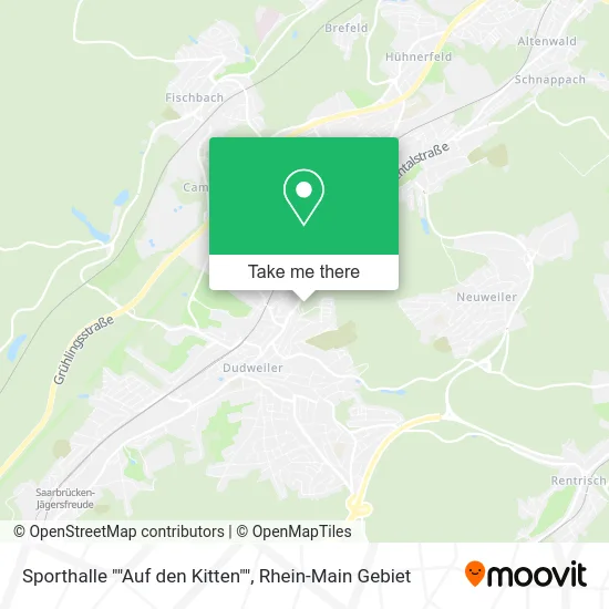 Карта Sporthalle ""Auf den Kitten""