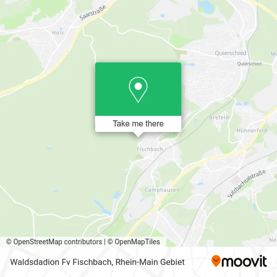 Карта Waldsdadion Fv Fischbach