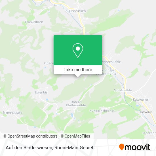 Карта Auf den Binderwiesen