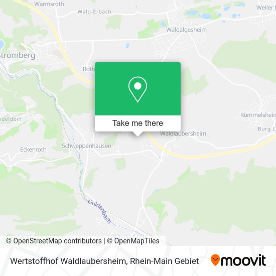 Карта Wertstoffhof Waldlaubersheim