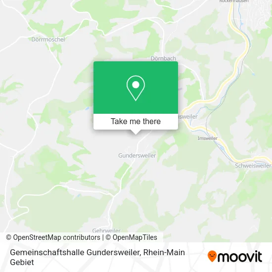 Карта Gemeinschaftshalle Gundersweiler