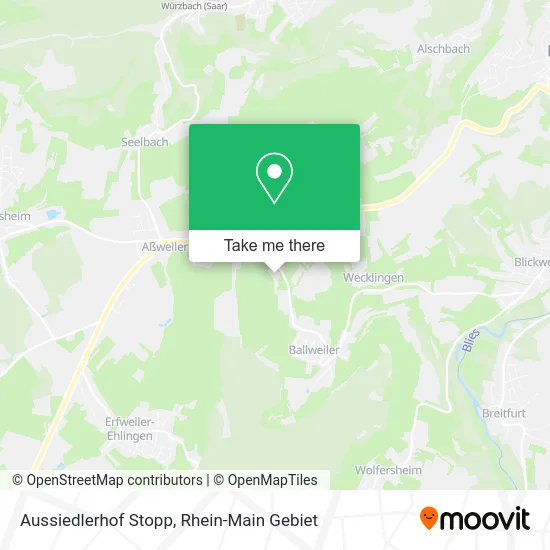 Карта Aussiedlerhof Stopp