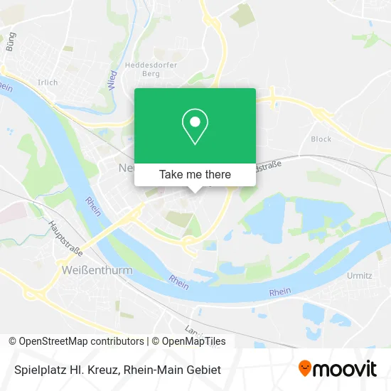 Карта Spielplatz Hl. Kreuz