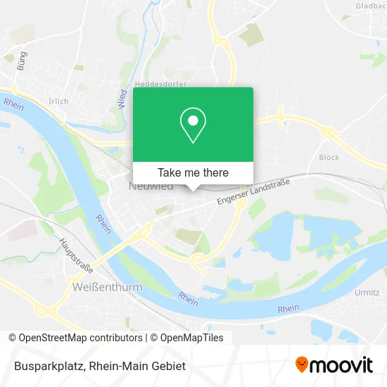 Busparkplatz map