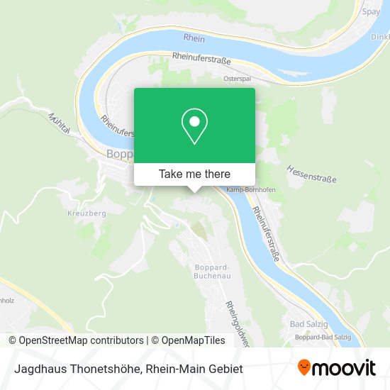 Карта Jagdhaus Thonetshöhe