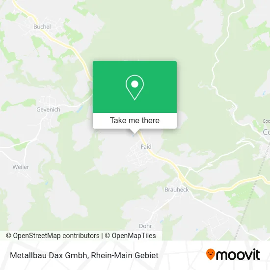 Карта Metallbau Dax Gmbh