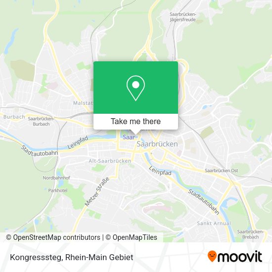 Карта Kongresssteg