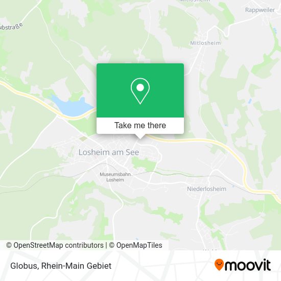 Карта Globus