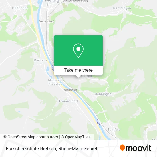 Карта Forscherschule Bietzen