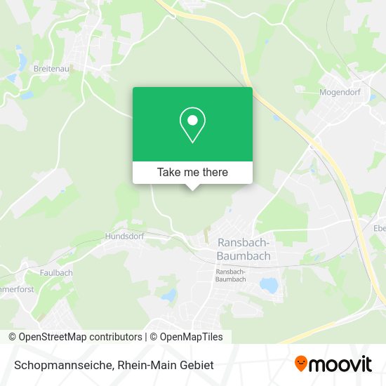 Карта Schopmannseiche