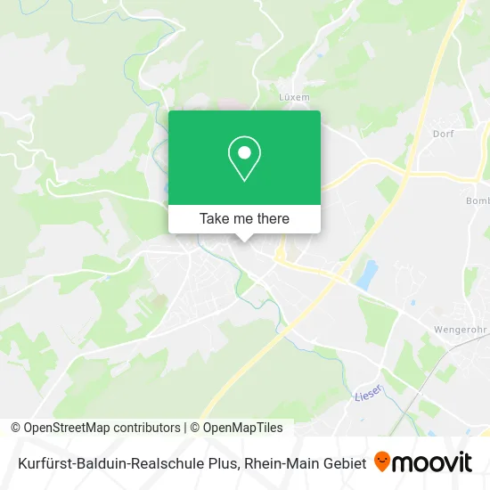 Карта Kurfürst-Balduin-Realschule Plus