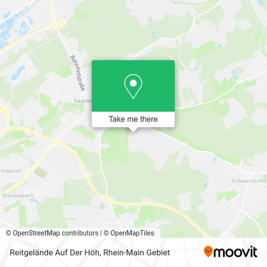 Карта Reitgelände Auf Der Höh